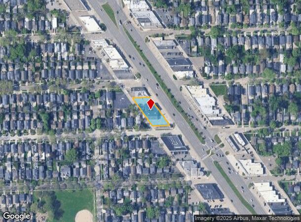 33633 Woodward Ave, Birmingham, MI Parcel Map