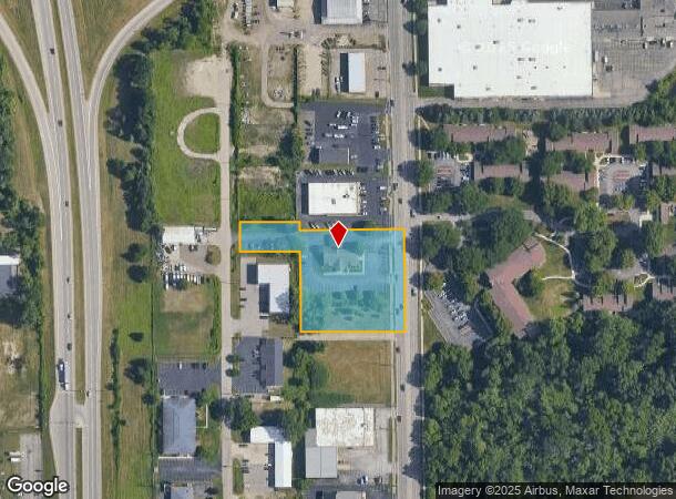114 S Waverly Rd, Holland, MI Parcel Map