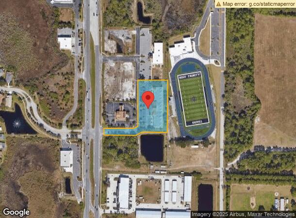  5545 N Wickham Rd, Melbourne, FL Parcel Map