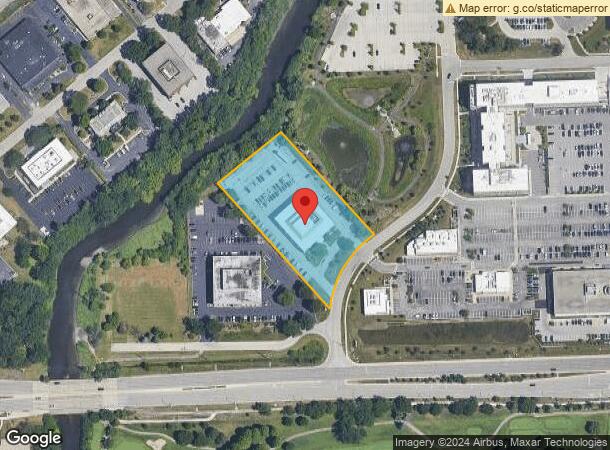  2100 Clearwater Dr, Oak Brook, IL Parcel Map