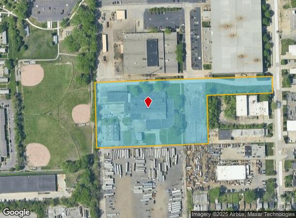  21551 Mullin Ave, Warren, MI Parcel Map