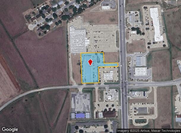  1711 S Colorado St, Lockhart, TX Parcel Map