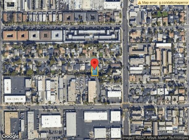  823 Towne St, Costa Mesa, CA Parcel Map