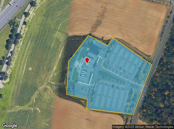 1100 Campus Rd, Princeton, NJ Parcel Map