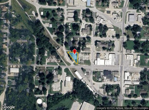  215 W 2Nd St, Peculiar, MO Parcel Map