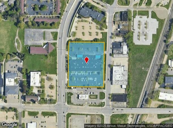 703 S Main St, Akron, OH Parcel Map