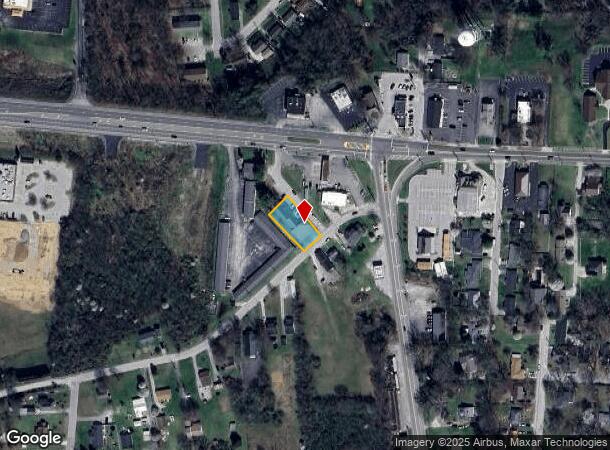  711 Chestnut St, Berea, KY Parcel Map