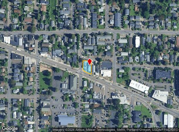  8705 Se Foster Rd, Portland, OR Parcel Map