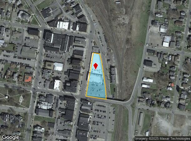  105 Desmond St, Sayre, PA Parcel Map