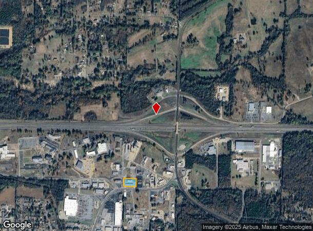  1705 E Harding St, Morrilton, AR Parcel Map