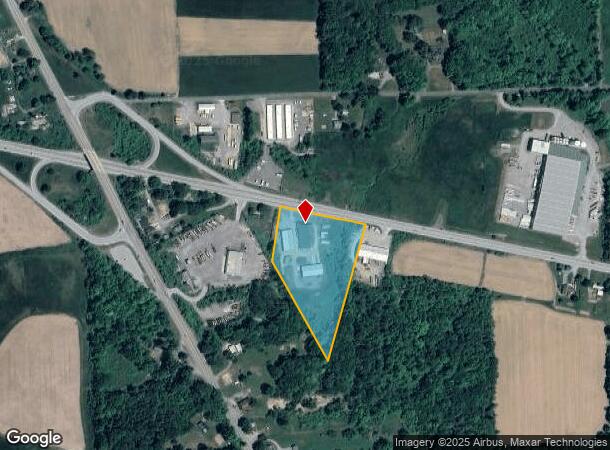 2069 New Castle Rd, Portersville, PA Parcel Map
