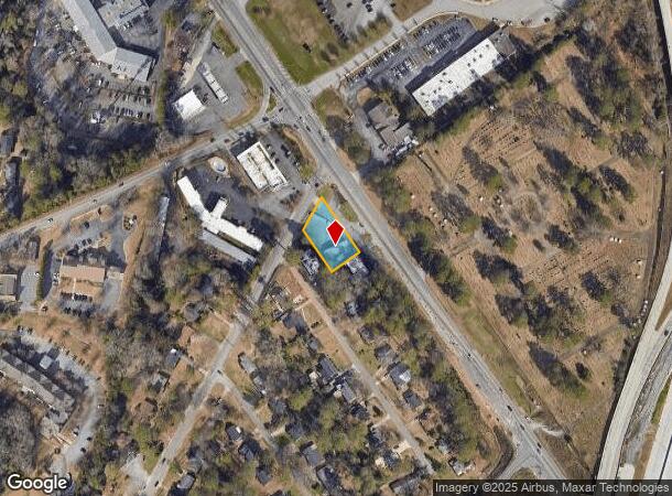  1942 Riverside Dr, Macon, GA Parcel Map