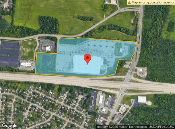  7150 Executive Blvd, Dayton, OH Parcel Map