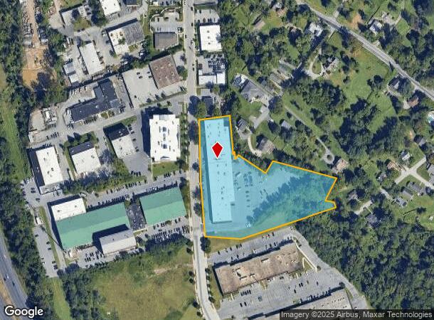  1421 Clarkview Rd, Baltimore, MD Parcel Map