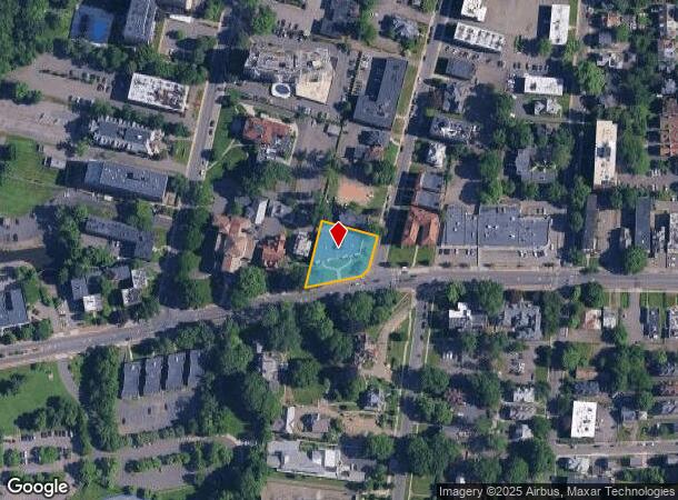  334 Farmington Ave, Hartford, CT Parcel Map