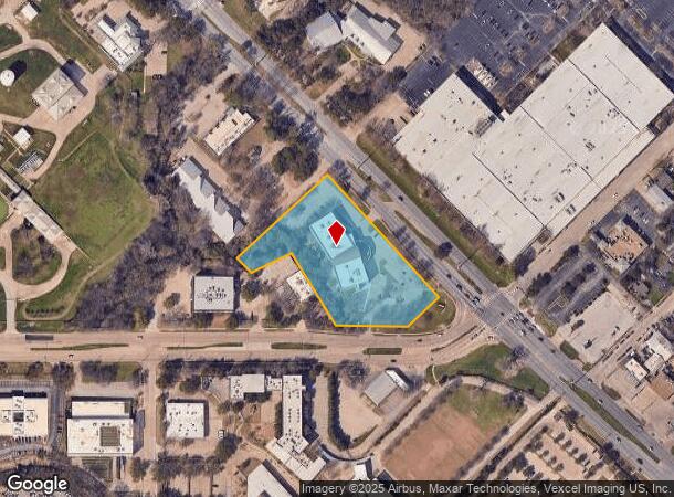  8605 Harry Hines Blvd, Dallas, TX Parcel Map