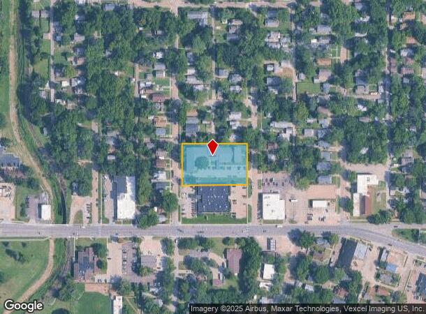  501 Sw Franklin Ave, Topeka, KS Parcel Map