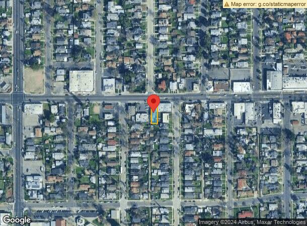  448 E Olive Ave, Fresno, CA Parcel Map