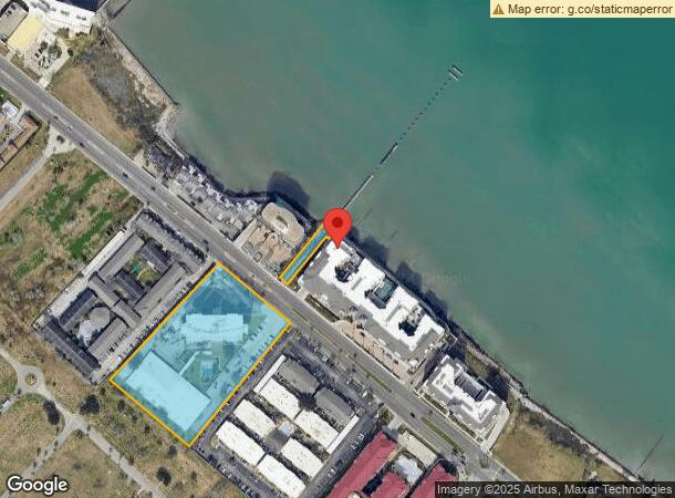  4600 Ocean Dr, Corpus Christi, TX Parcel Map