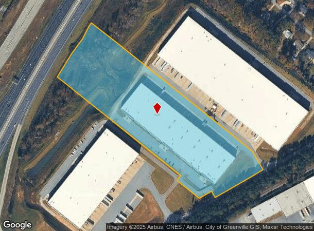 360 Old Laurens Rd, Simpsonville, SC Parcel Map