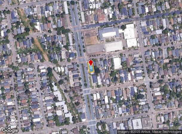  1500 Ward St, Berkeley, CA Parcel Map