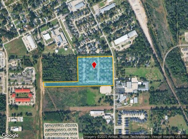 1100 S Cherry St, Tomball, TX Parcel Map