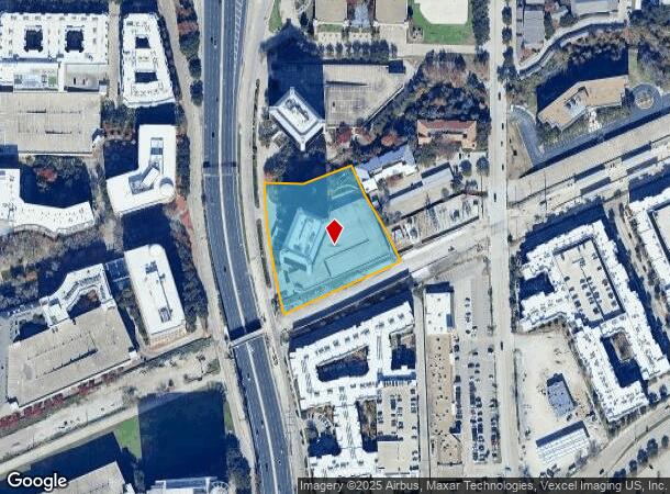15660 Dallas Pkwy, Dallas, TX Parcel Map