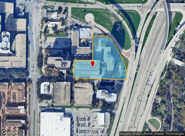  12801 N Central Expy, Dallas, TX Parcel Map