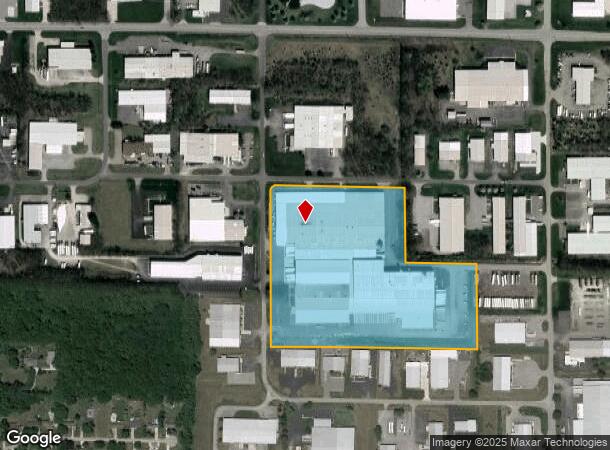 1020 Herman St, Elkhart, IN Parcel Map