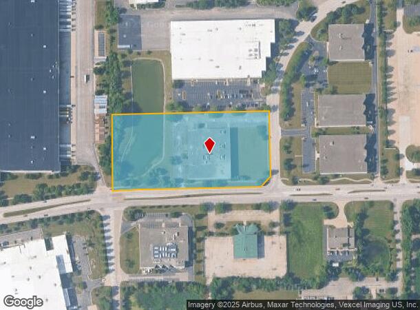 1 Diehl Rd, Aurora, IL Parcel Map