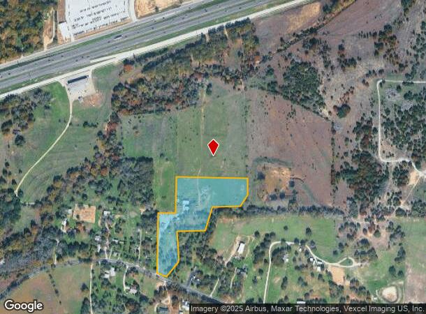 3811 E Bankhead Hwy, Hudson Oaks, TX Parcel Map