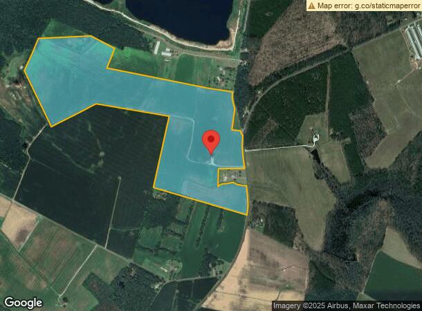  1115 Cedar Hall Rd, Pocomoke City, MD Parcel Map