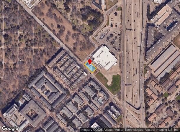 2404 N Hall St, Dallas, TX Parcel Map
