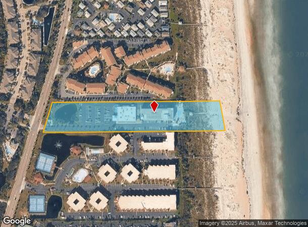 860 A1a Beach Blvd, Saint Augustine, FL Parcel Map