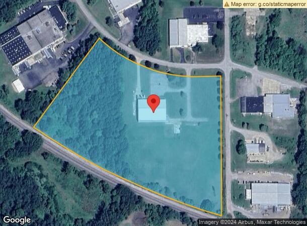  1101 Industrial Blvd, Albion, MI Parcel Map