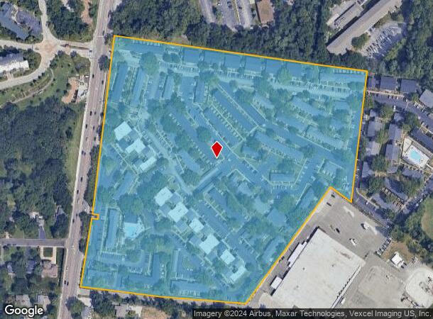  7702 Attingham Ln, Saint Louis, MO Parcel Map