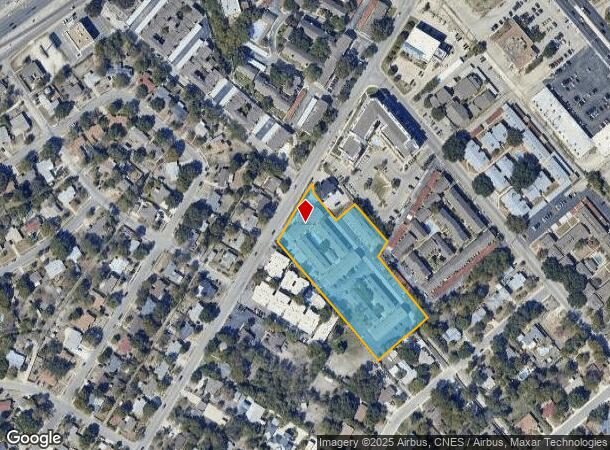 3110 Hillcrest Dr, San Antonio, TX Parcel Map