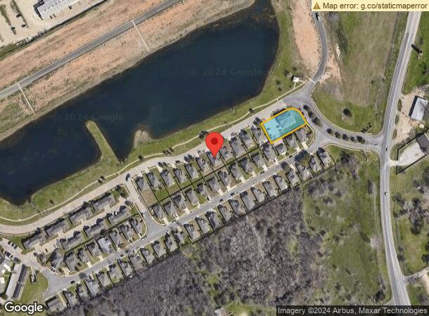  1100 Placid Cir, Waco, TX Parcel Map