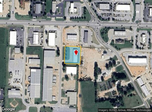 180 Industrial Cir E, Tontitown, AR Parcel Map