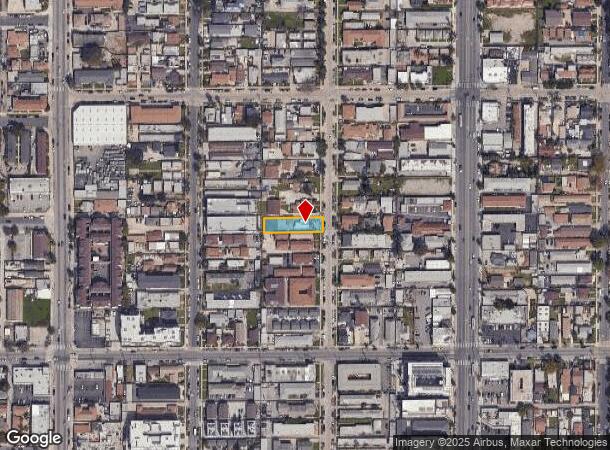  6341 S Victoria Ave, Los Angeles, CA Parcel Map