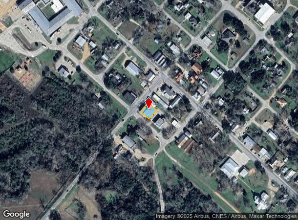  514 S Railroad St, Burton, TX Parcel Map