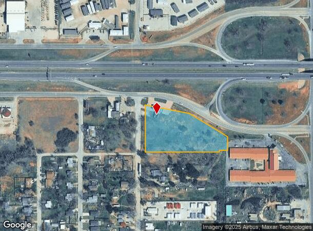  1297 W Stamford St, Abilene, TX Parcel Map