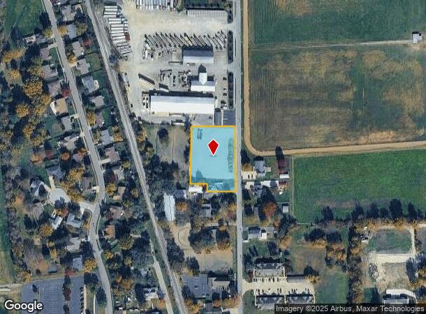  480 N Front St, Whiteland, IN Parcel Map