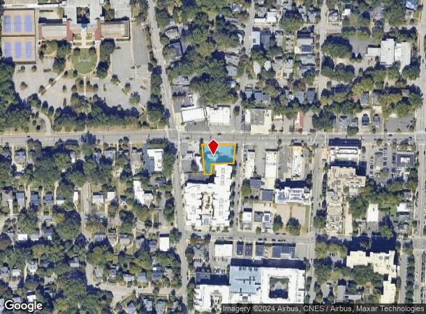  805 W Peace St, Raleigh, NC Parcel Map