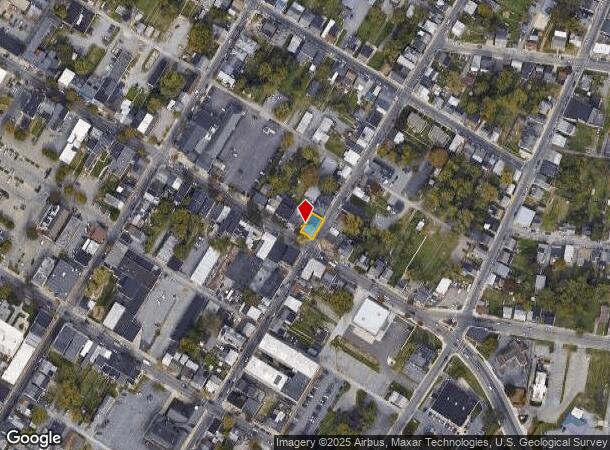  144 E Franklin St, Hagerstown, MD Parcel Map