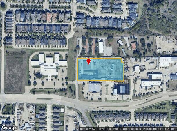 4912 Dozier Rd, Carrollton, TX Parcel Map