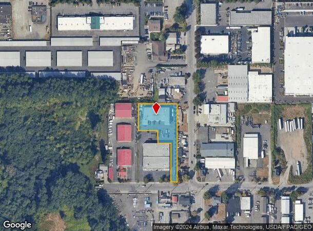  2207 Inter Ave, Puyallup, WA Parcel Map