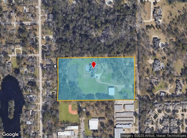  25517 Mcdonald Rd, Spring, TX Parcel Map