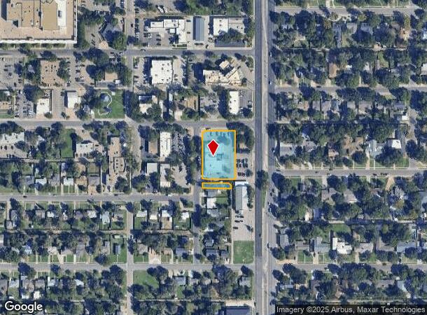  2232 Indiana Ave, Lubbock, TX Parcel Map