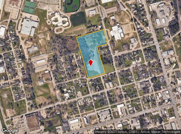 503 W Marlin St, Willis, TX Parcel Map